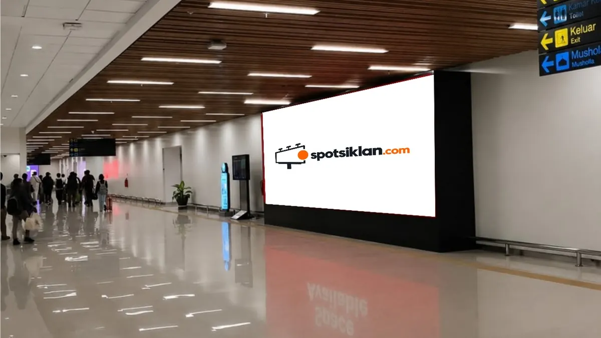 Iklan Bandara Juanda Terminal 1 Surabaya – Sidoarjo – Surabaya, Jawa Timur