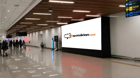 Iklan Bandara Juanda Terminal 1 Surabaya – Sidoarjo – Surabaya, Jawa Timur