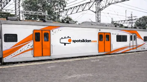 Iklan Kereta Api Jarak Jauh (Cover Seat & Body Branding) – Rute Jawa: Surabaya, Malang, Semarang, Yogyakarta, Bandung, Jakarta