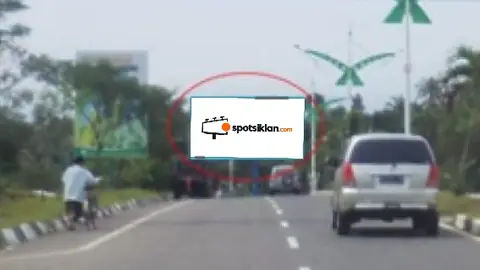 Billboard 5 × 10 m di Jl. Bandara Sultan Iskandar Muda (Dari Arah Bandar Udara Internasional Iskandar Muda), Aceh Besar