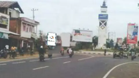 Baliho 6 × 4 m di Jl. Medan B. Aceh (Bundaran Lambaro Aceh Besar)
