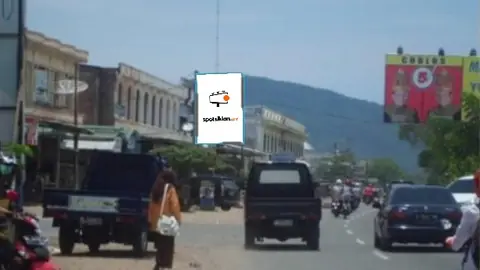 Baliho 4 × 6 m di Jl. Soekarno Hatta - Simpang Lampeuneurut (Dari Simpang Lampeuneurut), Aceh Besar