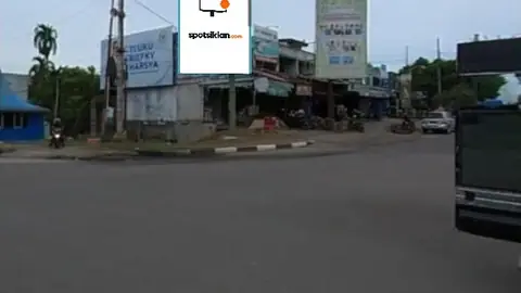 Baliho 6 × 4 m di Jl. Bandara Sultan Iskandar Muda (Bundaran Lambaro), Aceh Besar