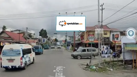 Billboard 10 × 5 m di Jl. Simp Pasar Padang Luar (Arah Dari Bukittinggi Menuju Padang panjang), Agam, Sumatera Barat