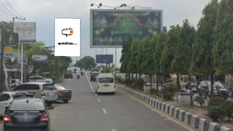 Baliho 4 × 6 m di Jl. Medan - Banda Aceh (Area Pusat Kota, Arah Jembatan Kembar Lhoksukon), Aceh Utara