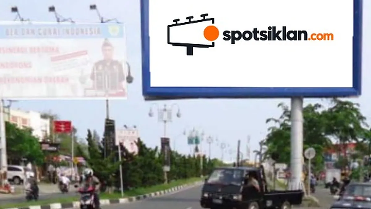 Billboard 5 × 10 m di Jl. T. Hasan Dek (Dari Simp. Surabaya), Banda Aceh