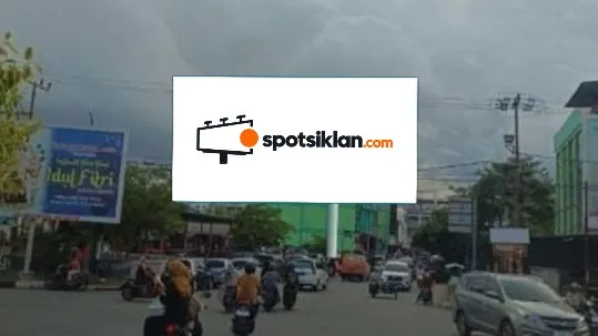 Billboard 5 × 10 m di Jl. WR Supratman (Dari Arah Peunayong), Banda Aceh