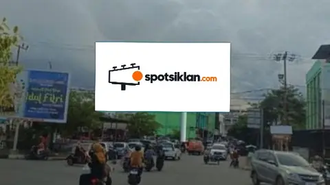 Billboard 5 × 10 m di Jl. WR Supratman (Dari Arah Peunayong), Banda Aceh