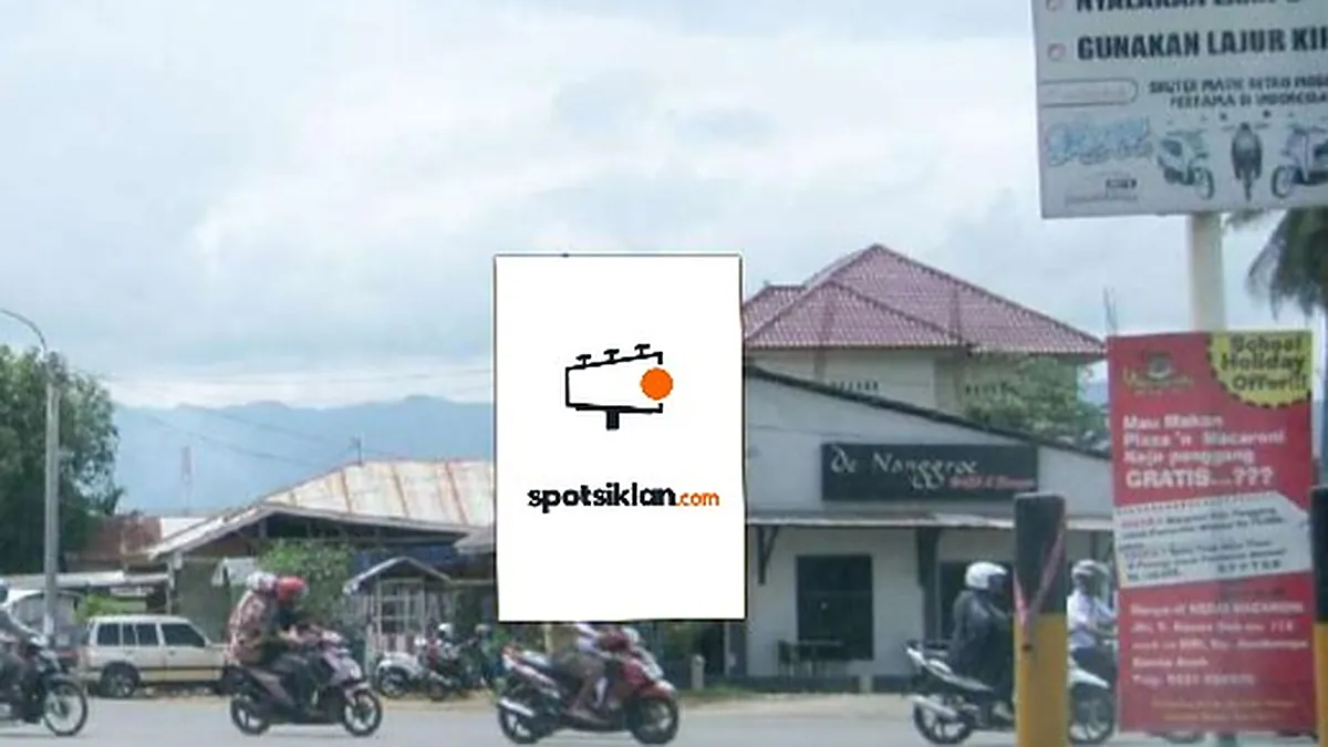 Baliho 6 × 4 m di Jl. Teuku Iskandar (Samping BPKP, Hadap Utara), Banda Aceh