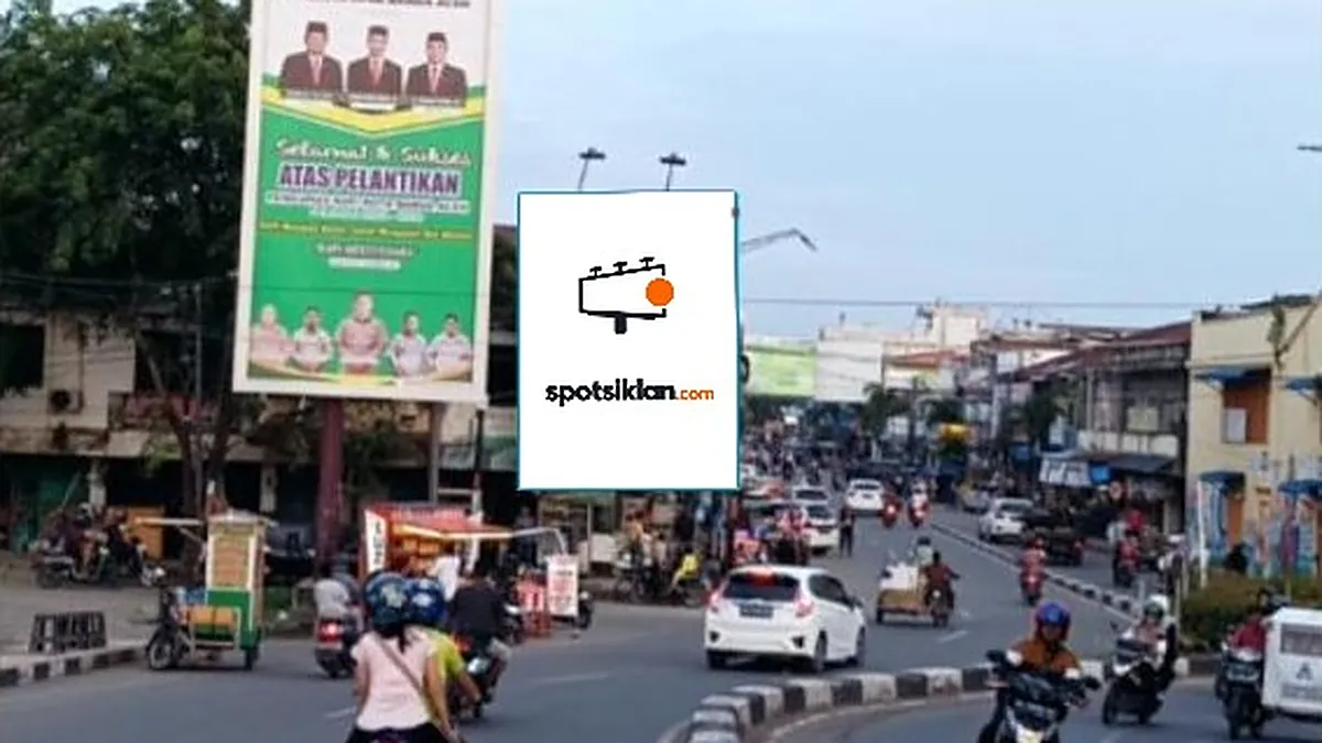 Baliho 4 × 6 m di Jl. Wr. Supratman (Dari Arah Pasar Aceh), Banda Aceh