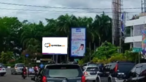 Videotron 6 × 4 m di Jl. Sultan Mahmud Syah (Dari Cik Ditiro Menuju Soekarno Hatta), Banda Aceh