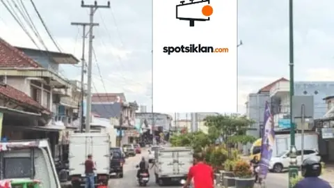 Billboard 5 × 10 m di Jl. Jend Sudirman (Dari Arah Pangkalpinang Menuju Benteng), Bangka Selatan, Kepulauan Bangka Belitung