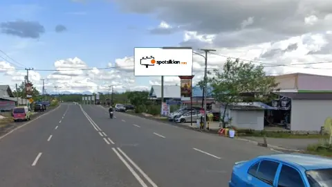 Billboard 5 × 10 m di Jl. Banjarbaru (Area Dekat Bandara Syamsudin Noor), Banjar Baru, Kalimantan Selatan