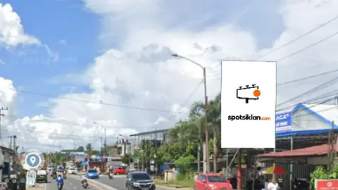 Baliho 6 × 4 m di Jl. A. Yani (arah Masjid Jami Al Mukarramah), Banjar Baru, Kalimantan Selatan