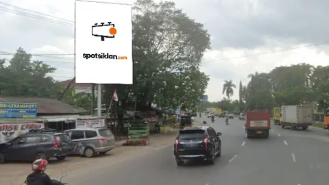 Baliho 6 × 4 m di Jl. A. Yani (Area Bundaran Liang Anggang), Banjar Baru, Kalimantan Selatan