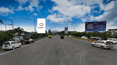 Billboard 6 × 12 m di Exit Tol Pasteur KM 00 + 700, Bandung, Jawa Barat