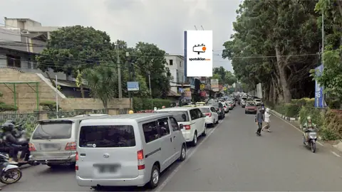 Billboard 4 × 8 m di Jl. Dr Setiabudi (Depan Politeknik NHI), Kota Bandung, Jawa Barat