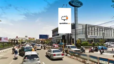 Billboard 5 × 10 m di Jl. Gatot Subroto, Turangga (2 muka depan TSMB / Ford) Bandung, Jawa Barat