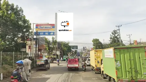 Billboard 5 × 10 m di Jl. Raya Kopo (Dekat Miko Mall) view menuju miko mall, Bandung, Jawa Barat