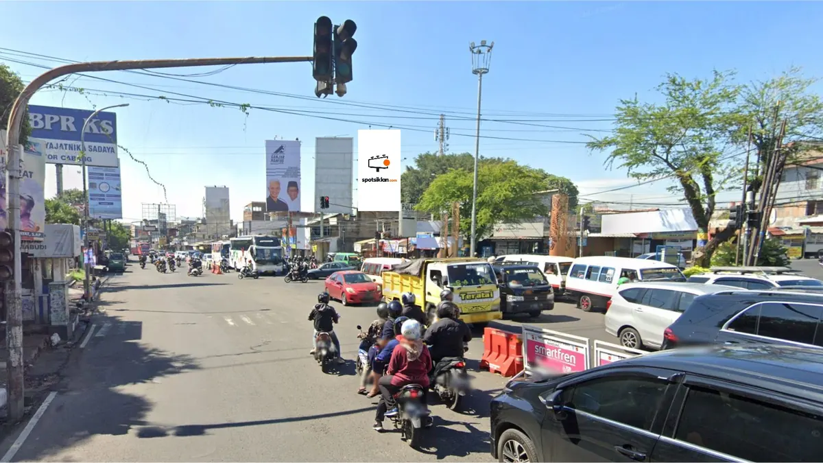 Billboard 5 × 10 m di Jl. Setiabudhi (Pertigaan Gerlong) Kota Bandung, Jawa Barat