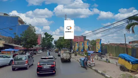 Billboard 4 × 8 m di Jl. A. Yani Cicadas (Depan Kandaga), Kota Bandung, Jawa Barat