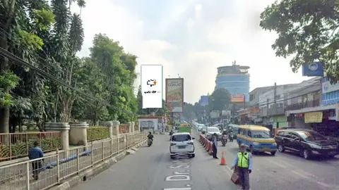 Billboard 8 × 4 m di Jl. Setiabudi 235 (Dari Jl. Setiabudi ke arah Hotel Cinnamon), Bandung, Jawa Barat
