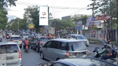 Billboard 4 × 8 m di Jl. Terusan Jakarta (depan SPBU Antapani), Bandung, Jawa Barat