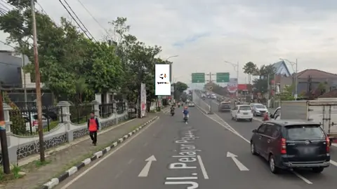 Billboard 5 × 10 m di Jl. Pelajar Pejuang (dari selatan menuju Flyover PP45 - Laswi), Bandung, Jawa Barat