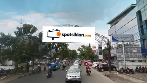 Bando Jalan 4 × 12 m di Jl. Buahbatu (Depan Bank Mayapada), Bandung, Jawa Barat