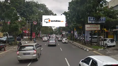 Bando Jalan 5 × 10 m di Jl. Sunda (Depan Griya Sunda), Bandung, Jawa Barat