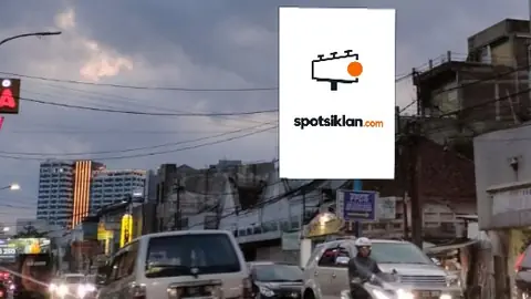 Baliho 6 × 4 m di Jl. A. Yani (Depan Pasar Kosambi), Bandung, Jawa Barat