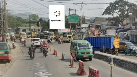 Baliho 6 × 4 m di Jl. Raya Dayeuhkolot (Arah RSUD Al-Ihsan Bandung), Jawa Barat