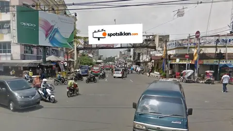 JPO 4 × 12 m di Jl. Pungkur (ITC Kebon Kalapa), Bandung, Jawa Barat
