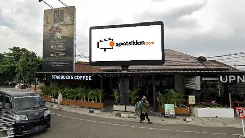 Videotron 3 × 6 m di Jl. Pajajaran (Bandara Husein Sastranegara Bandung), Jawa Barat