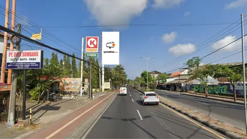 Billboard 5 × 10 m di Jl. By Pass Ngurah Rai (Depan Circle K) Menuju ITDC, Badung - Bali