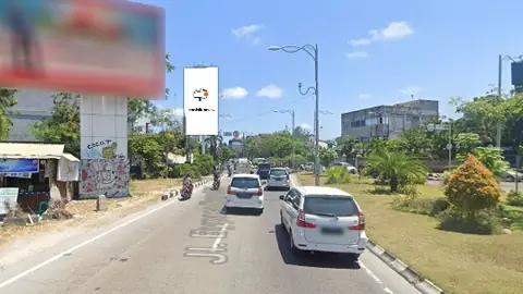 Billboard 12 × 6 m di Jl. Bypass Ngurah Rai (Area Pia Eiji ByPass, Hadap Utara), Badung, Bali