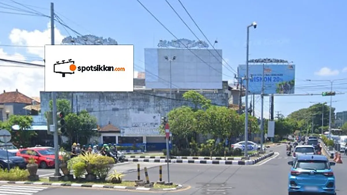 Billboard 12 × 6 m di Simp Jl. Sunset Road, Badung, Bali