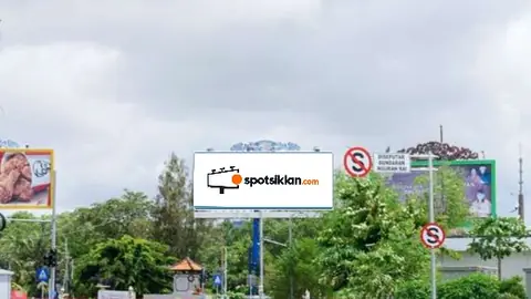 Billboard 5 × 12 m di Jl. By Pass Ngurah Rai (Keluar dari Bandara Ngurah Rai menuju Toll Bali Mandara), Badung