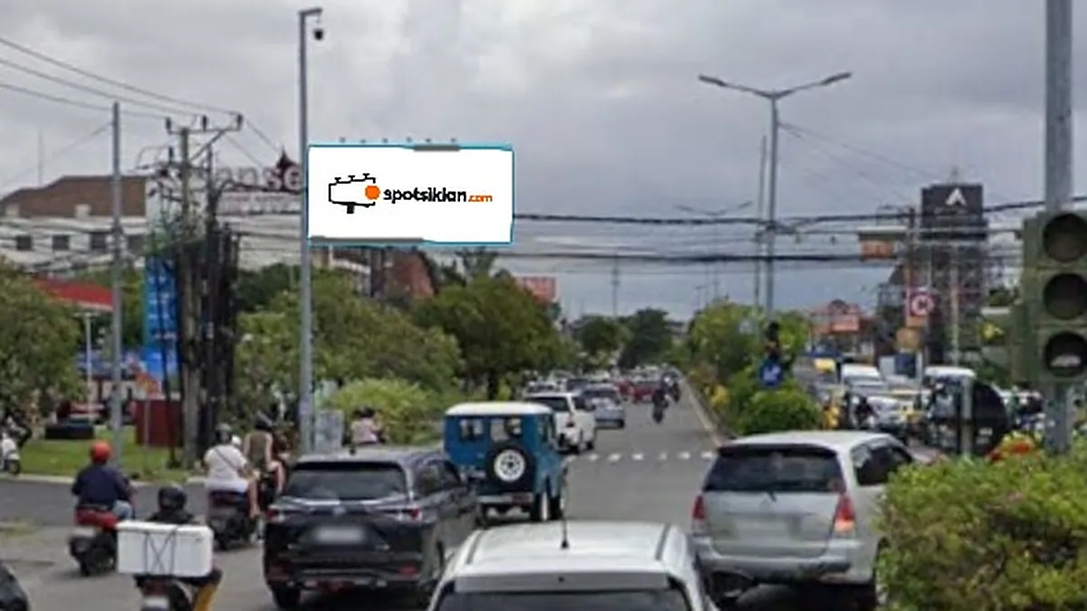 Billboard 6 × 12 m di Jl. Sunset Road (Dekat SPBU Pertamina Seminyak), Badung, Bali