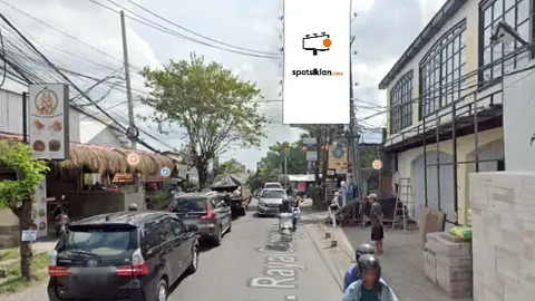 Billboard 10 × 5 m di Jl. Canggu (Arah Menuju Canggu), Badung, Bali