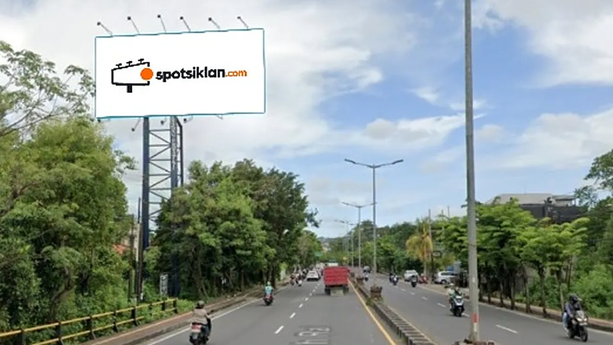 Billboard 6 × 12 m di Jl. Bypass Ngurah Rai (Arah Nusa Dua), Badung, Bali