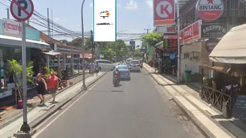 Baliho 6 × 4 m di Jl. Melasti (Area Pasar Seni Kuta), Badung, Bali