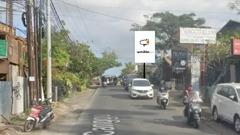 Baliho 6 × 4 m di Jl. Pererenan (Dari Canggu), Badung, Bali
