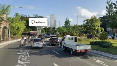 Videotron 4 × 8 m di Jl. Bypass Ngurah Rai (Arah Menuju Bandara), Badung, Bali