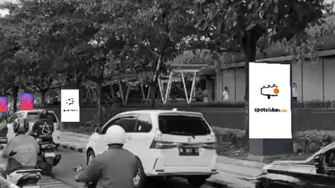 Videotron 2 × 1,5 m di Jl. Pantai Kuta (Depan Kuta Beachwalk Shopping Center), Badung, Bali