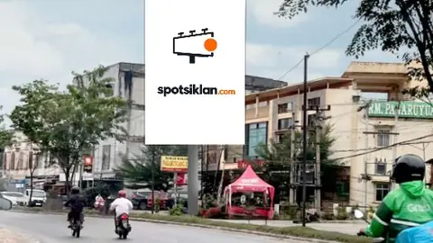 Baliho 4 × 6 m di Jl. Hangtuah (Area Samping Hotel Armadeo Turi), Bengkalis, Riau