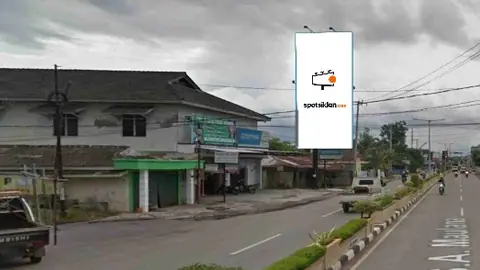 Billboard 10 × 5 m di Jl. S.A. Maulana (Arah Simpang 4 Jl. Jenderal Sudirman), Berau, Kalimantan Timur