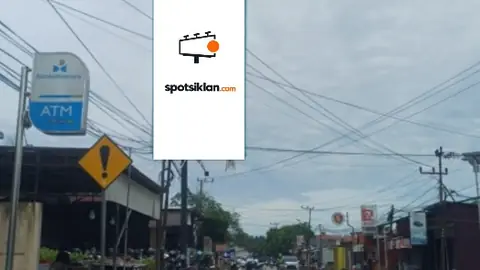 Billboard 4 × 8 m di Jl. Durian III (Samping Bank Kaltimtara), Berau, Kalimantan Timur