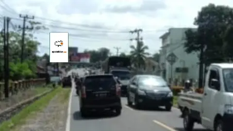 Baliho 6 × 4 m di Jl. Muntok (Dari Arah Kelapa), Bangka, Kepulauan Bangka Belitung