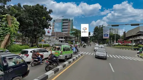 Billboard 5 × 10 m di Jl. Raya Pajajaran (Seberang Kopi tugoh), Bogor, Jawa Barat